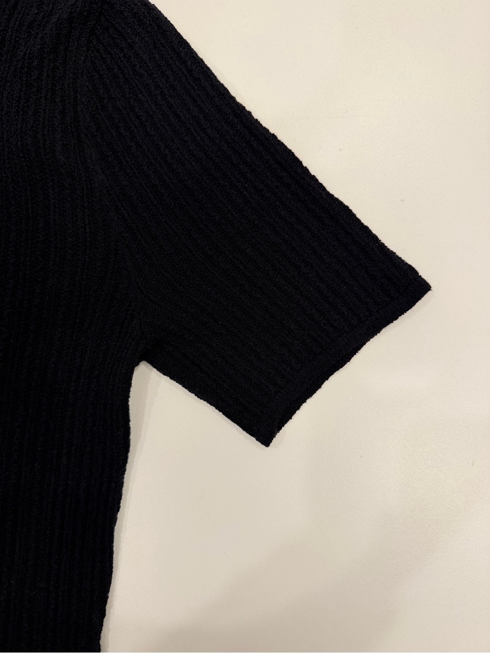 Uniqlo lace key neck half-sleeve short sweater - Picture 9 of 10